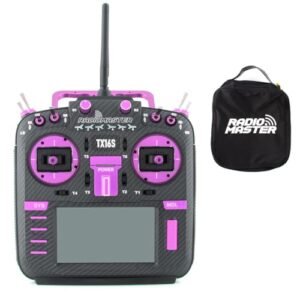 RadioMaster TX16S MAX MKII Carbon Purple JB Color Remote Control RC Transmitter with Sound Pack Hall Gimbal ELRS Mode 2 by Mr Sound RC