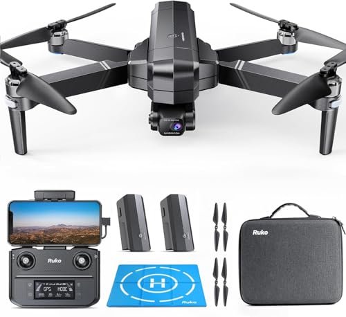 Ruko F11GIM2 Drone with 4K Camera 2 Batteries 64Mins Flight Time 16404ft Transmission