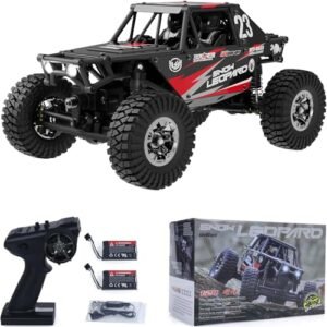 CaptainRC Udirc RC Car 1/24 UCX2405PRO 4WD Mini Climb Racing Brushless Motor 4 Wheel Steering 3 Speed Transmission RTR Toy Black
