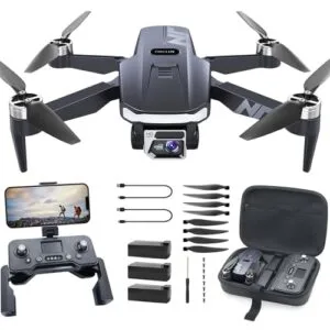 NAFYRE N11 PRO Fastest RC Quadcopter with 4K UHD Camera 90 Min Flight Time Long Control Range Auto Return Follow Me Brushless Motor 5G FPV GPS Drone for Adults