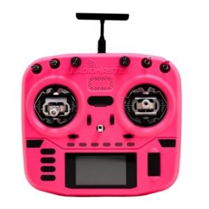 Radiomaster Boxer Crush Radio Controller Transmitter with Atomik RC Radio Bag EdgeTX OS and ExpressLRS RF System Hot Pink