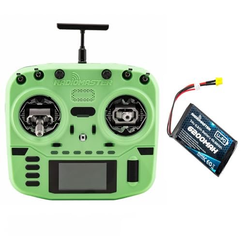 Radiomaster Boxer Crush Airtronics RC Radio Systems Transmitter with EdgeTX OS and ExpressLRS RF System ELRS M2 6200 Green