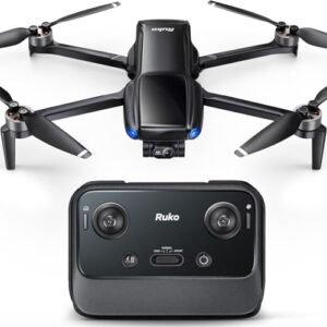 Ruko U11MINI 4K Drone Best FPV Camera for RC Planes with 8K Photo 4K30fps Video 3 Axis Gimbal EIS 20000ft Digital Transmission