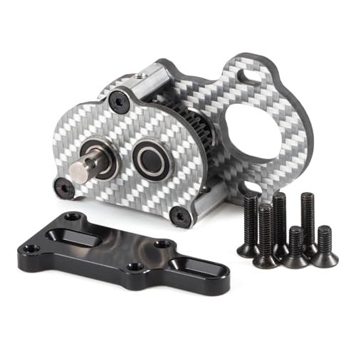 Performance Carbon Fiber Portal Transmission Gearbox for 1/10 RC Scale Crawlers Ultra Lightweight Low CG Design