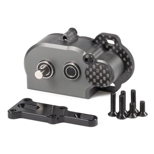 CobraCrawler NOD Transmission Tiny LCG Gearbox for Ultralight RC Aircraft Machined Aluminum Case with Slidable Shim
