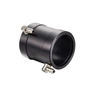 Water Cooling Sleeve for Brushless Motor, Model Boat, 56mm Diameter, 65mm/75mm Length Available(Black-75mm)