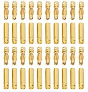 40 PCS RC Bullet Connectors 4mm
