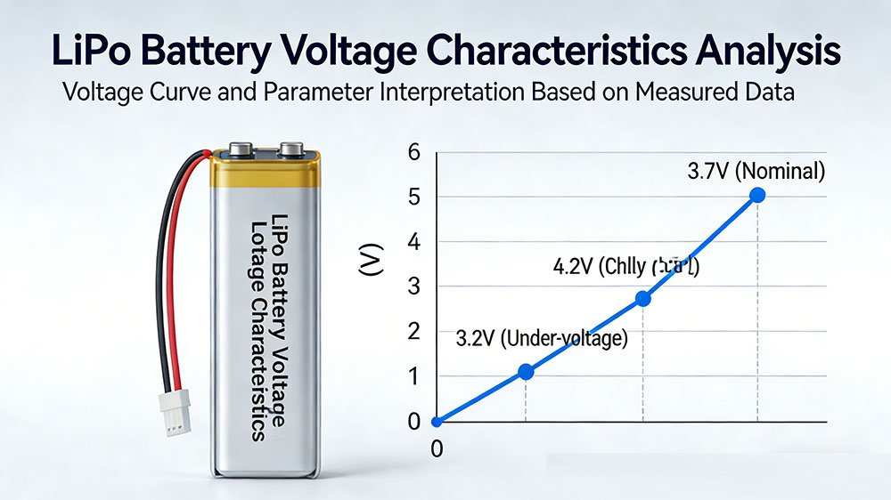 lipo battery voltage chart​